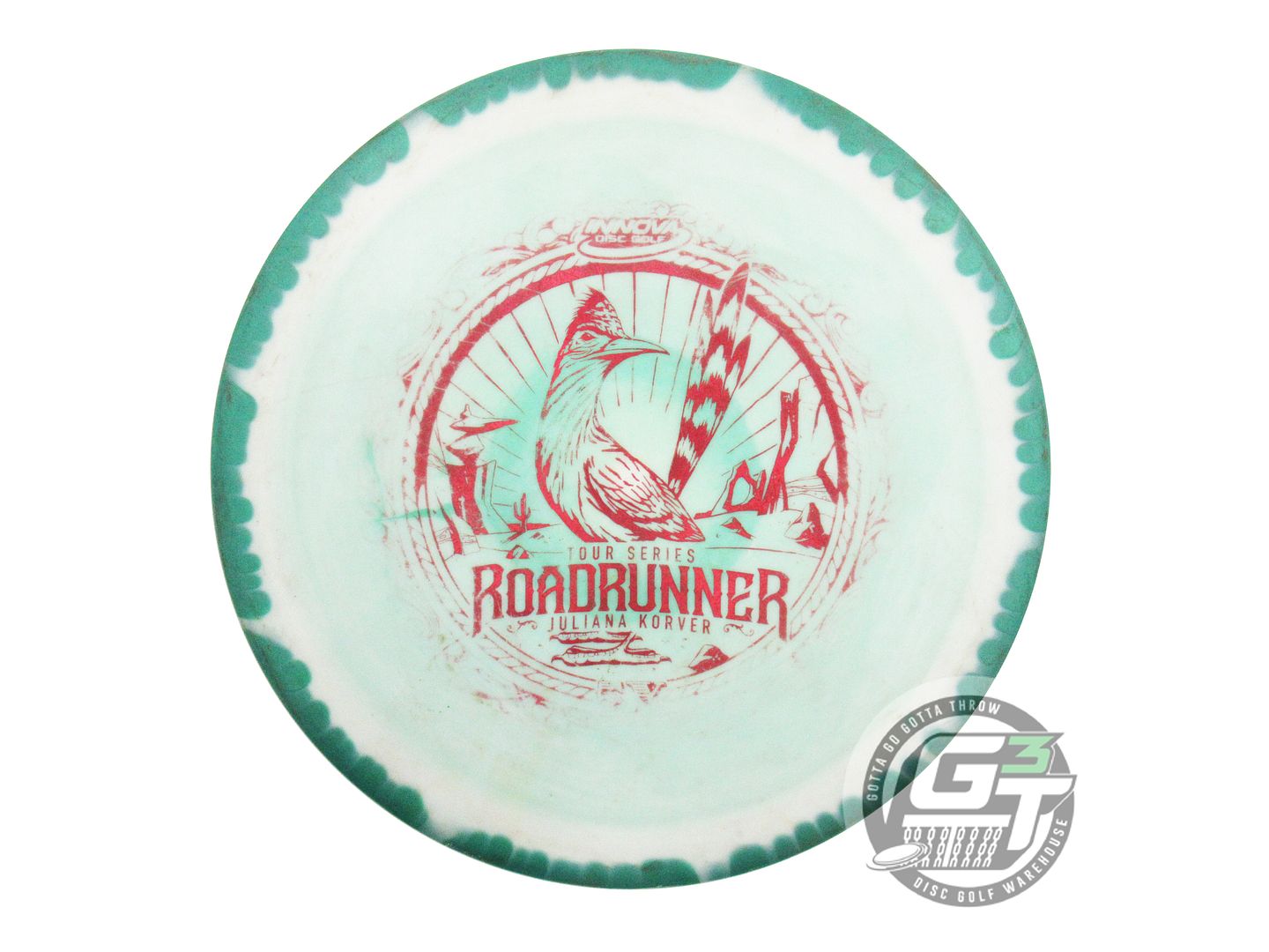 USED Innova [KORVER] Halo Star Roadrunner 176g Green-White Distance Driver Disc