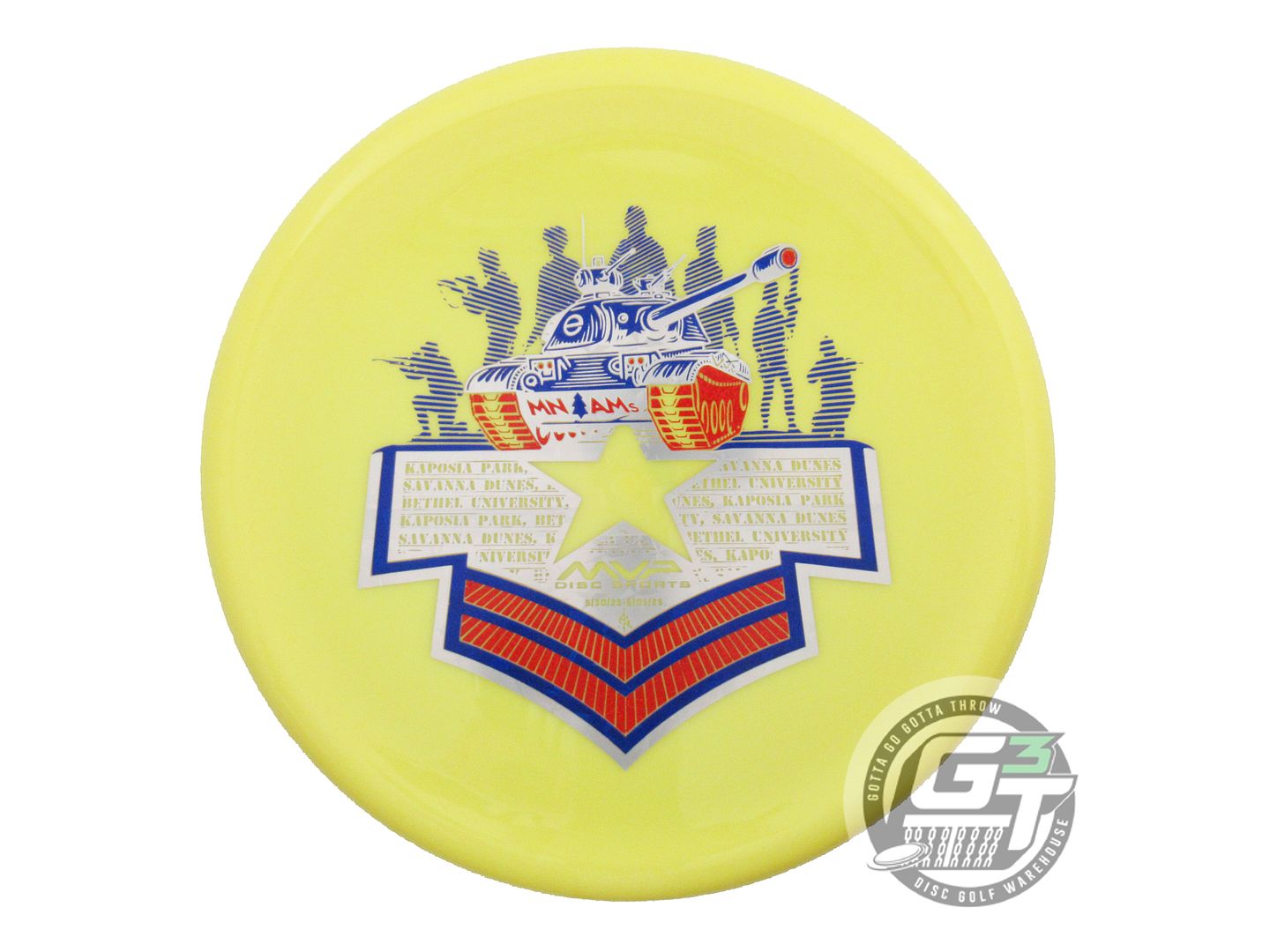 USED Streamline Discs [MNAMs] Neutron Range 173g Yellow Putter Golf Disc