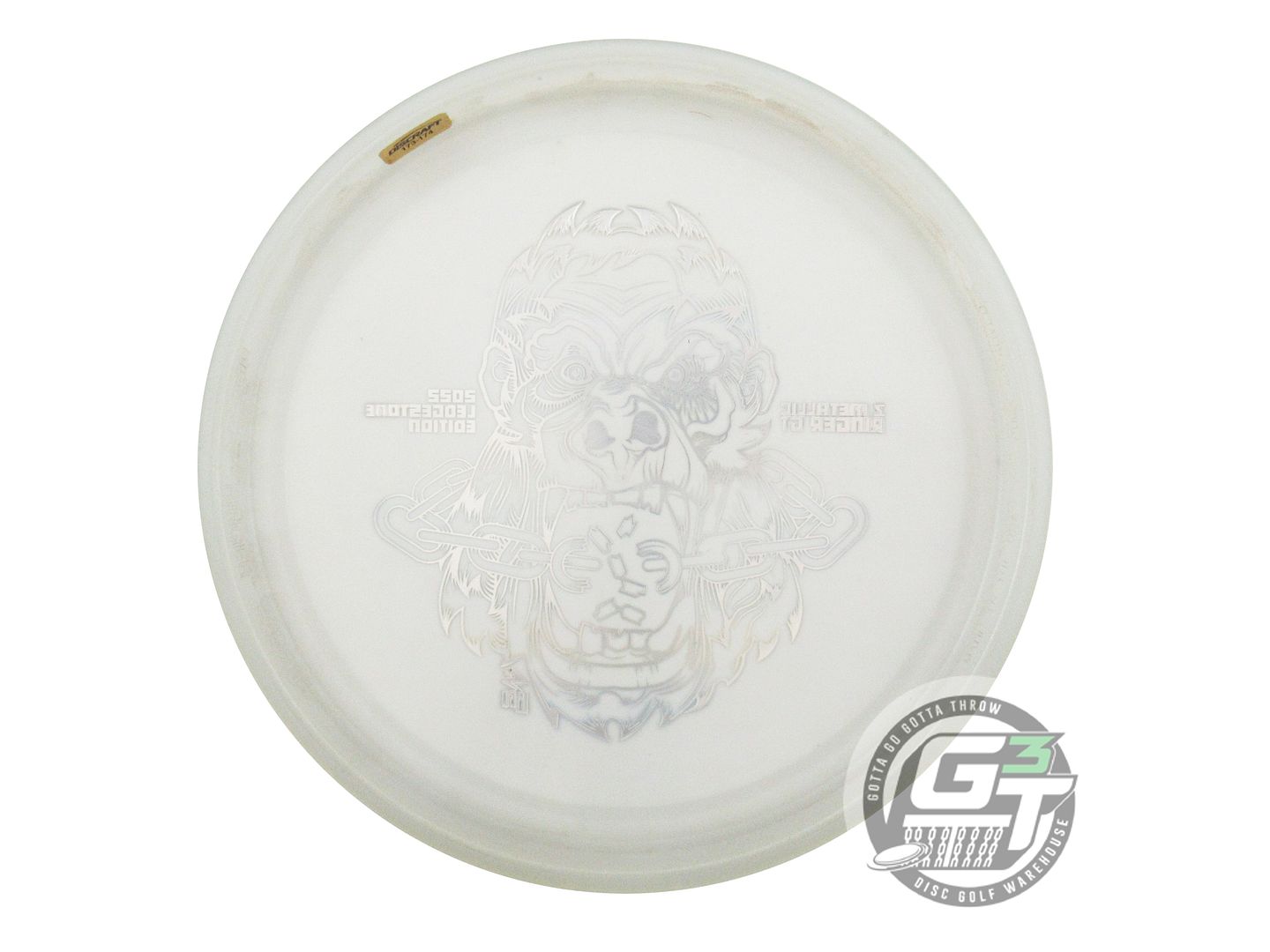NOS Discraft [LEDGESTONE] Metallic Z Ringer GT 175g Clear Putter Golf Disc