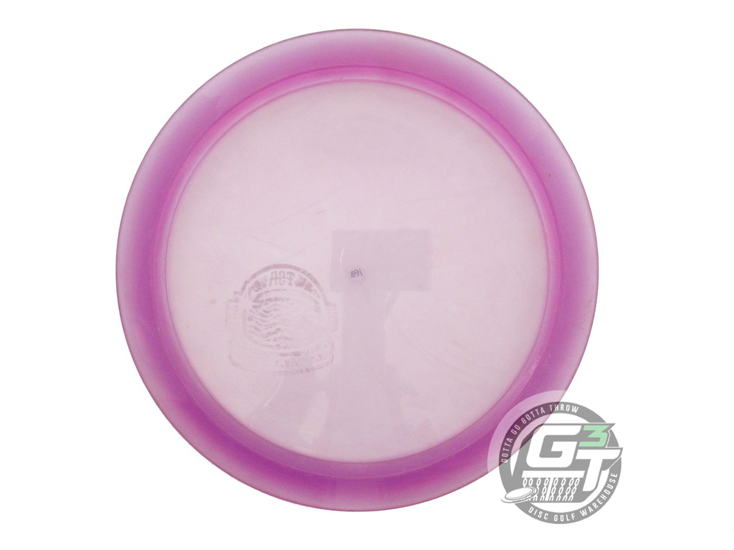 USED Thought Space MINI STAMP Ethos Omen 168g Purple Fairway Driver Golf Disc