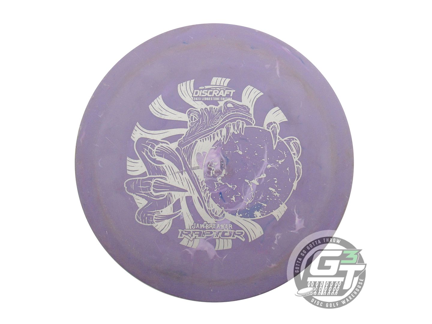 USED Discraft [LEDGESTONE] Jawbreaker Raptor 175g Purple Distance Driver Disc