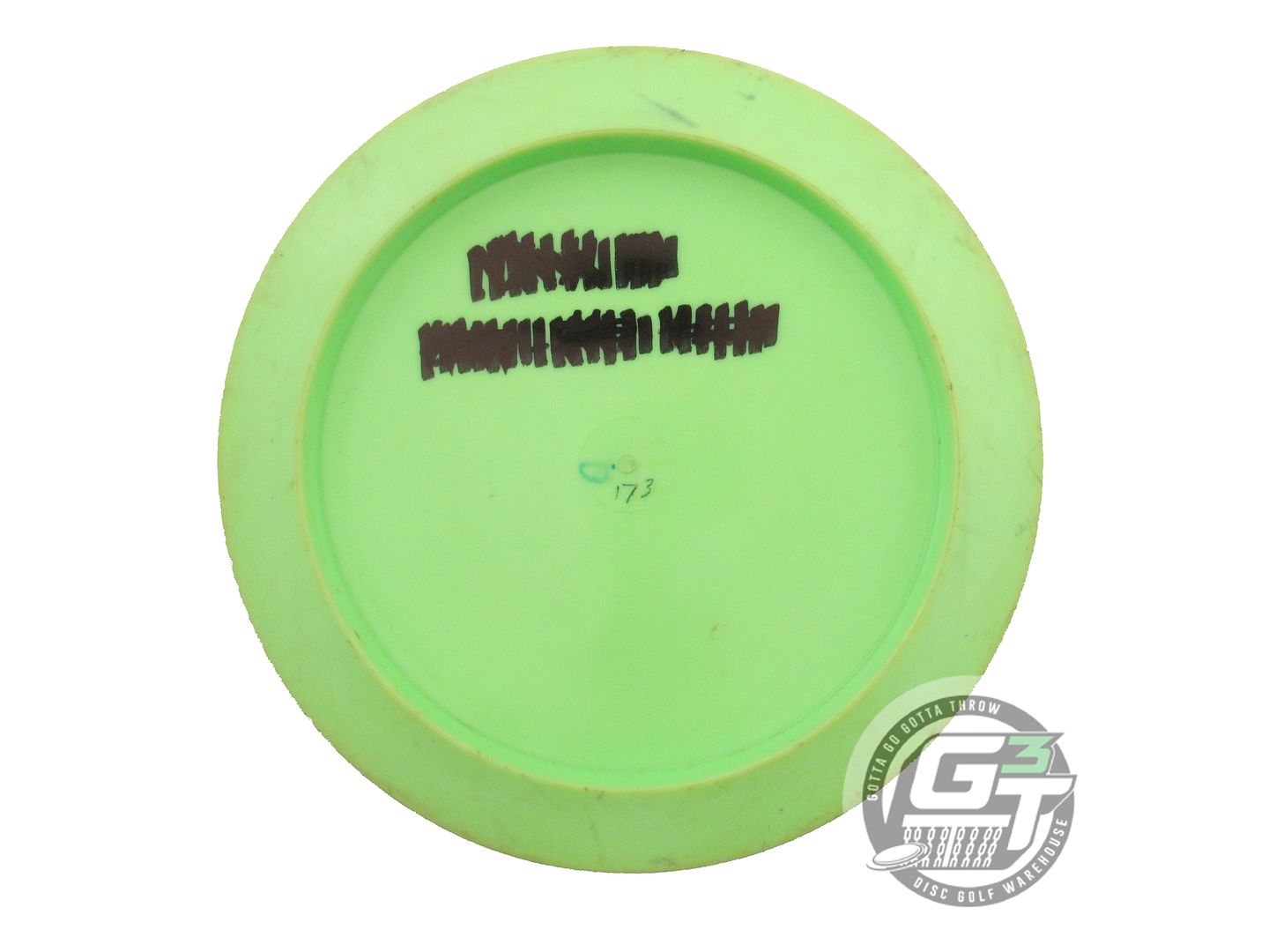 USED Innova [BLUE RIBBON PINES] Star Katana 173g Lime White Stamp Driver Disc