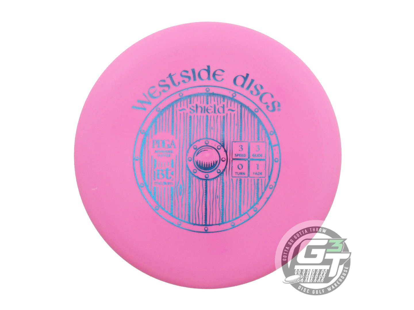 Westside BT Medium Shield Putter Golf Disc (Individually Listed)