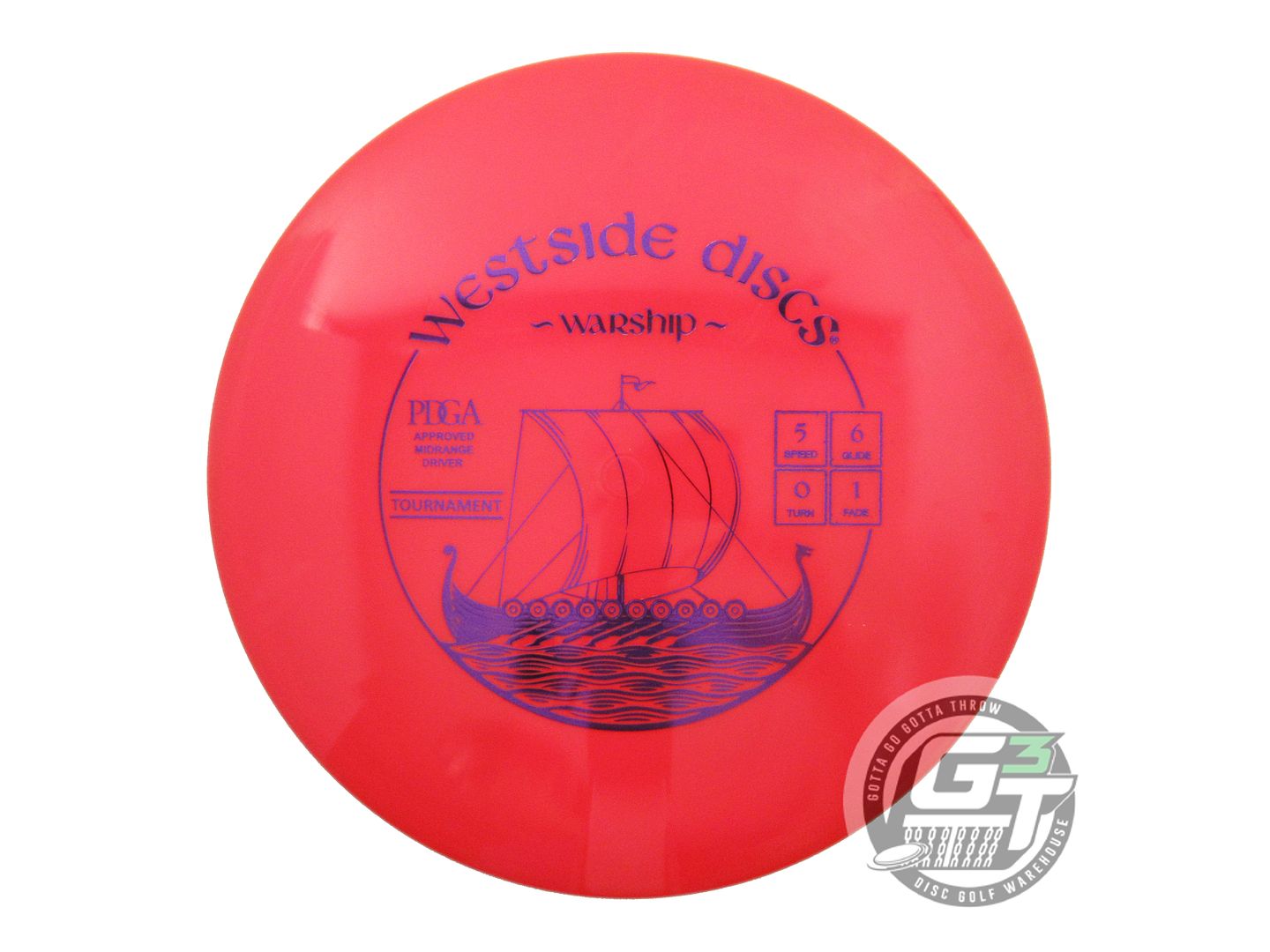Westside Tournament Warship Midrange Golf Disc (Individually Listed)