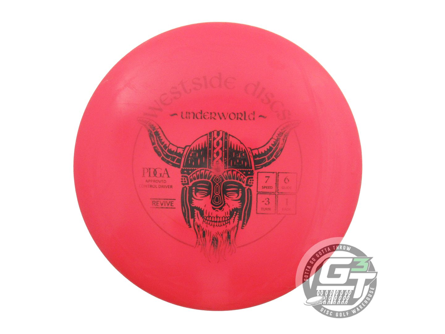 USED Westside Discs Revive Underworld 173g Red Black Stamp Fairway Driver Disc