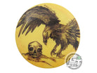 USED Discraft Big Z Vulture 173g Marigold HAND DRAWN Distance Driver Golf Disc