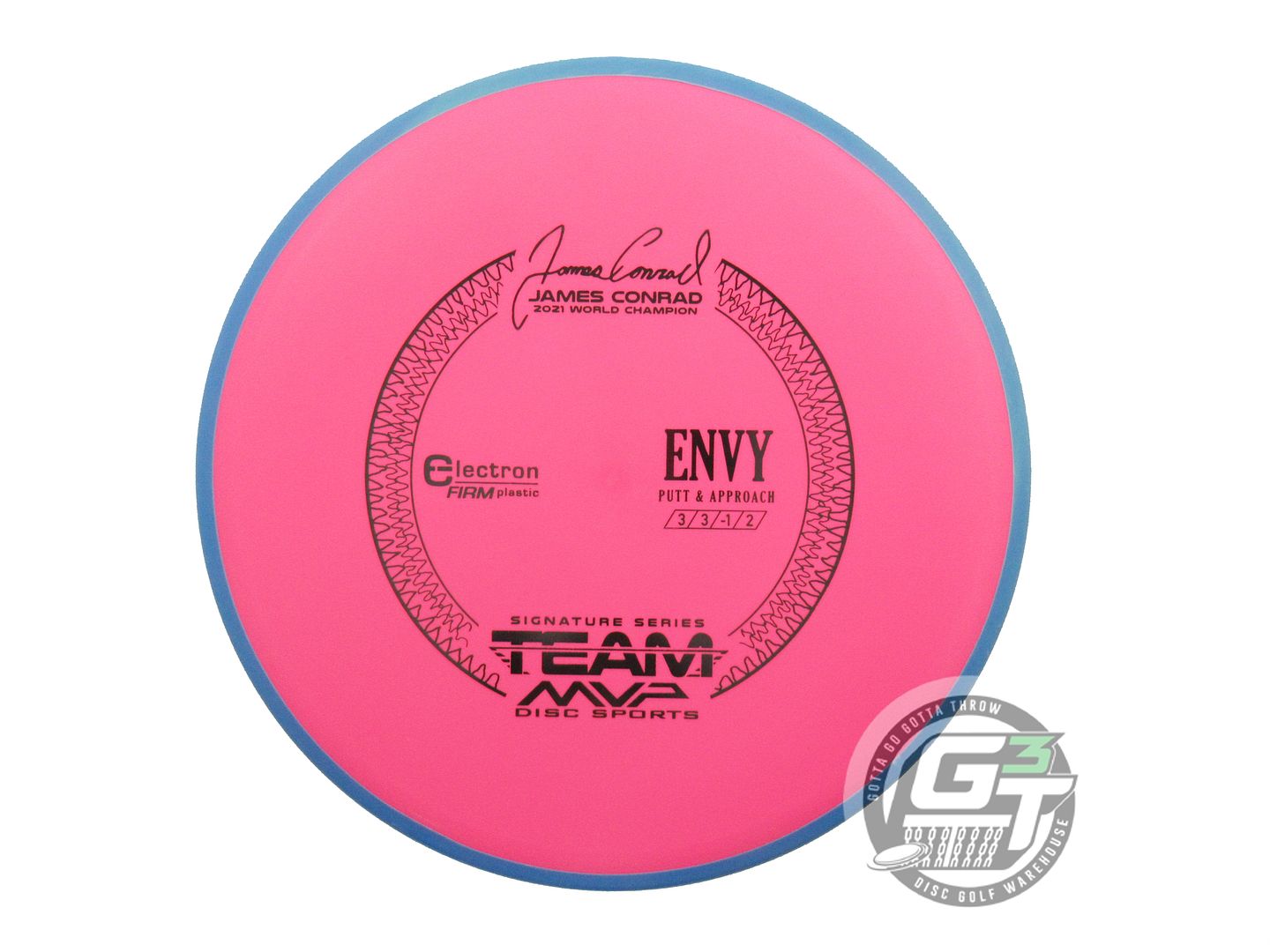 Axiom Electron Firm Envy [James Conrad 1X] Putter Golf Disc (Individually Listed)