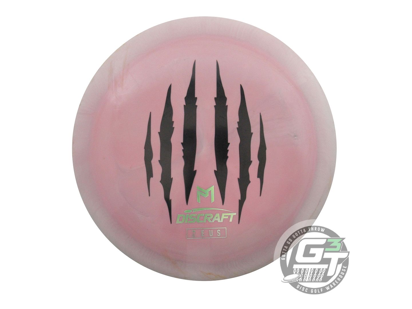 USED Discraft [McBETH] 6X CLAW ESP Zeus 174g Pink-Lilac Driver Golf Disc