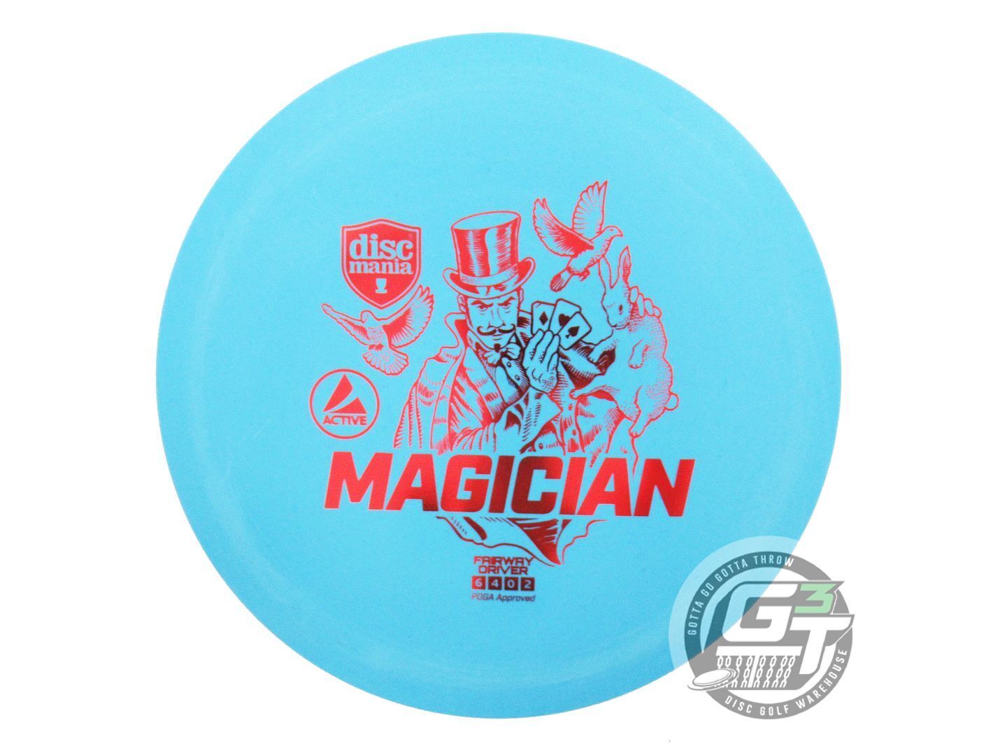 Discmania Active Base Magician Fairway Driver Golf Disc (Individually Listed)