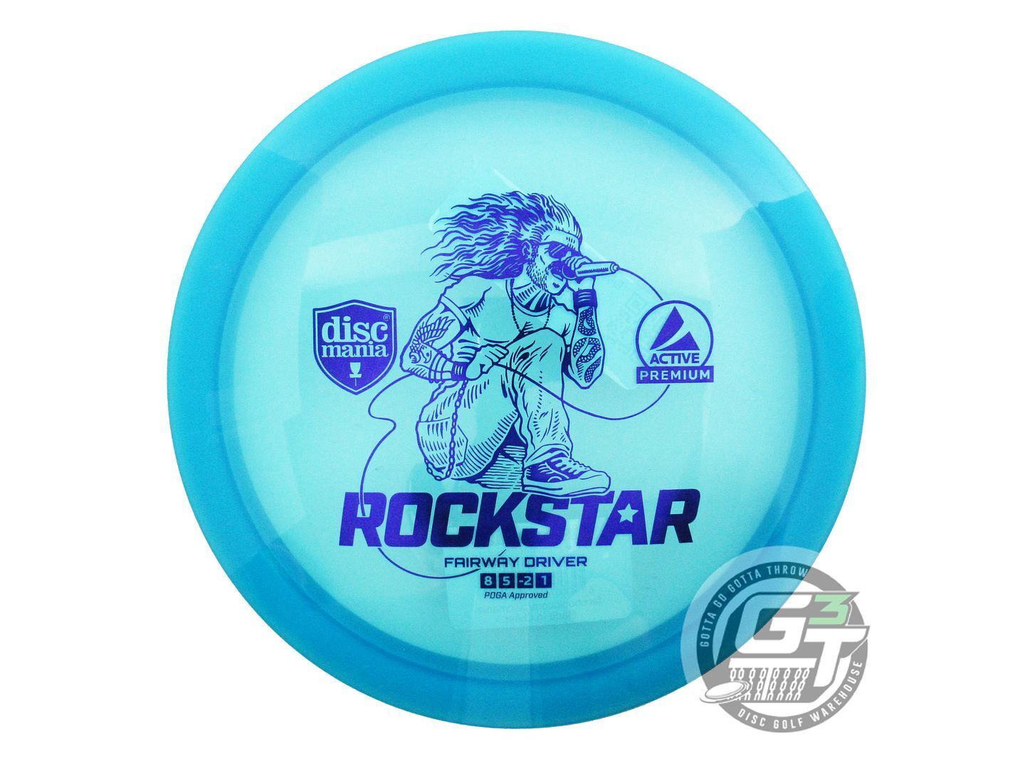 Discmania Active Premium Rockstar Fairway Driver Golf Disc (Individually Listed)