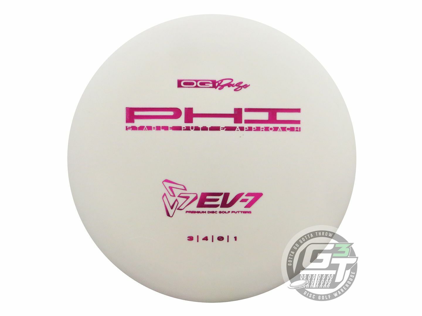 EV-7 OG Base Phi Putter Golf Disc (Individually Listed)