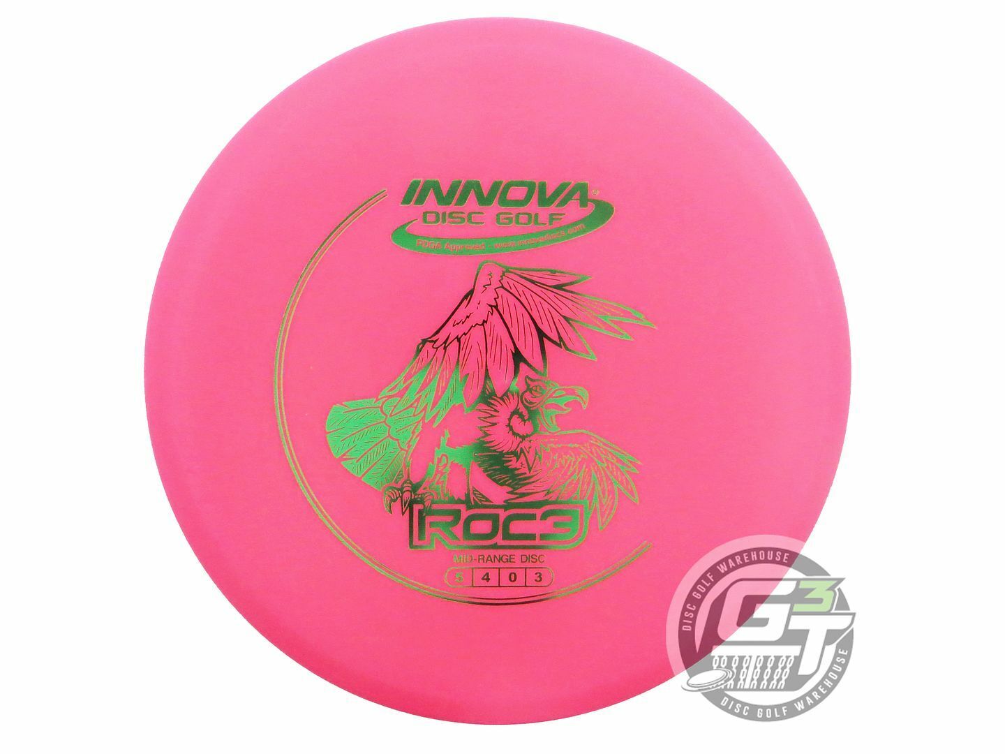 Innova DX Roc3 Midrange Golf Disc (Individually Listed)