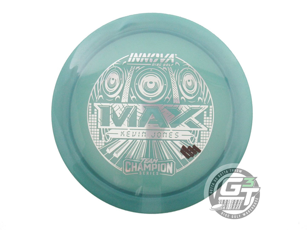 USED Innova [JONES] Luster Champion Max 175g Teal Silver Foil Driver Golf Disc