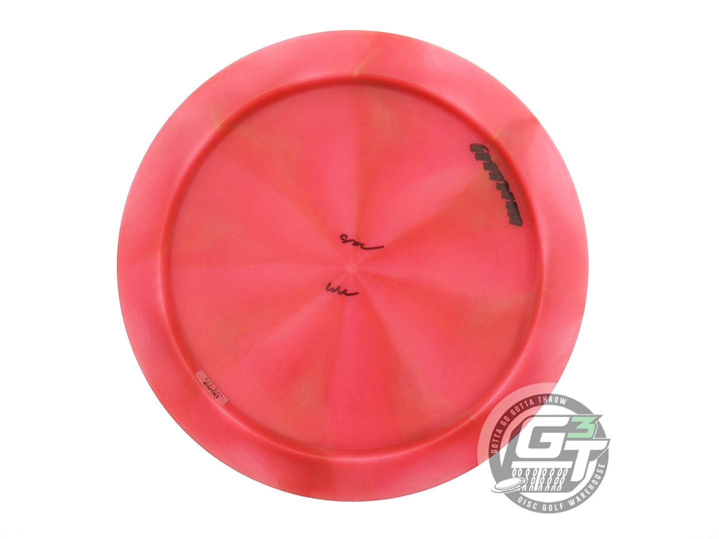 USED DGA [HANNUM] Swirl Hypercane 176g Red Sunrise Shatter Foil Driver Golf Disc