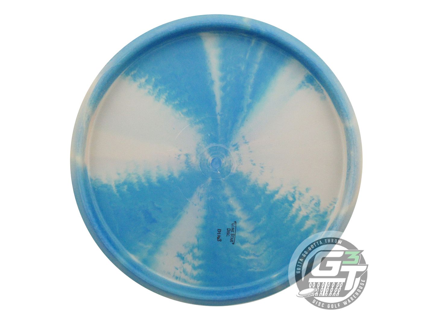 NOS Lone Star [ARTIST] Delta 1 Harpoon 163g Blue-Gray Silver Foil Midrange Disc