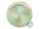 USED Discraft [ADERHOLD] Swirl ESP Nuke 177g Lime-Pink Distance Driver Golf Disc