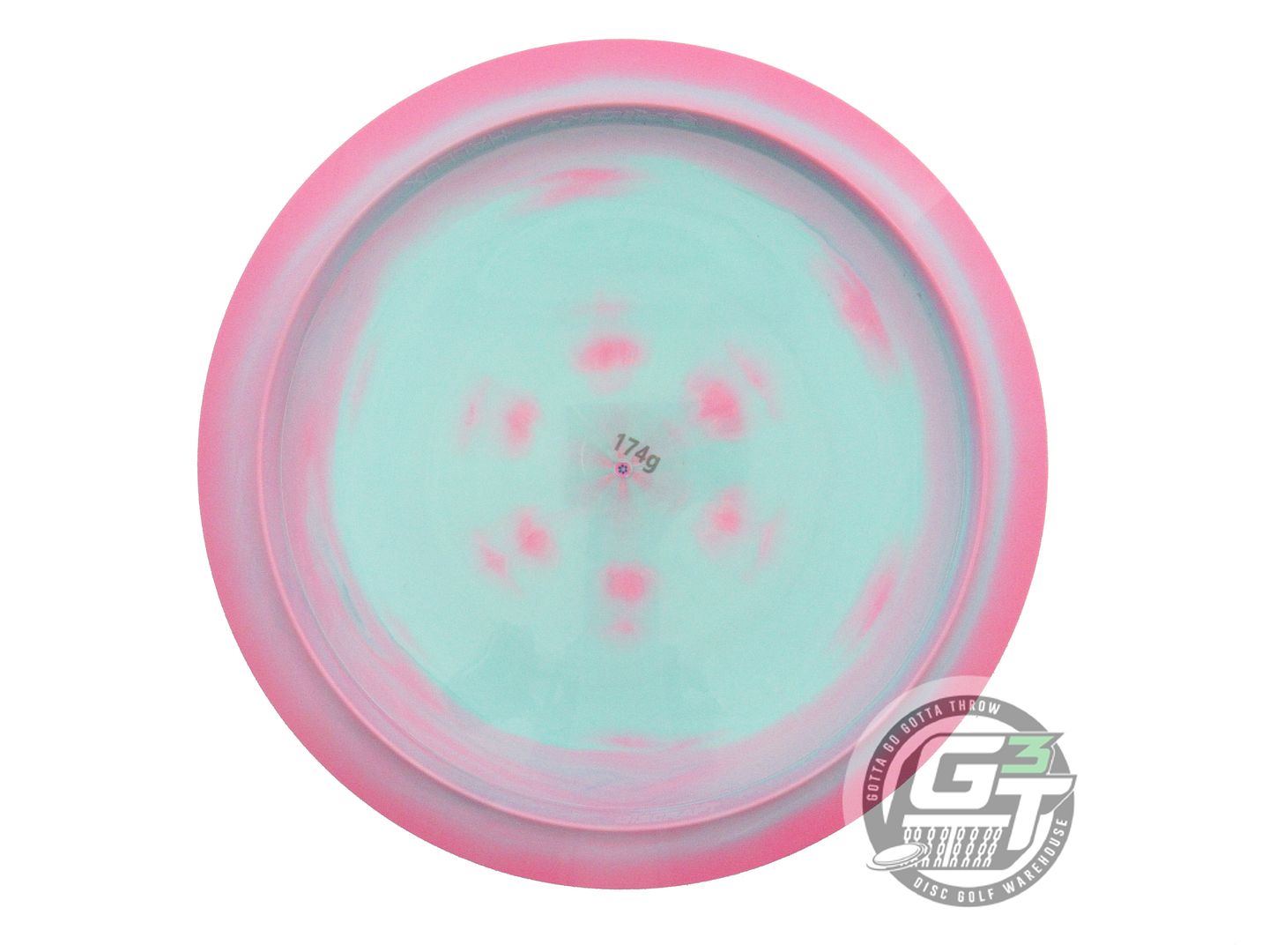 NOS Discraft [WYSOCKI] PROTO ESP Hallux 174g Pink-Seafoam Driver Golf Disc