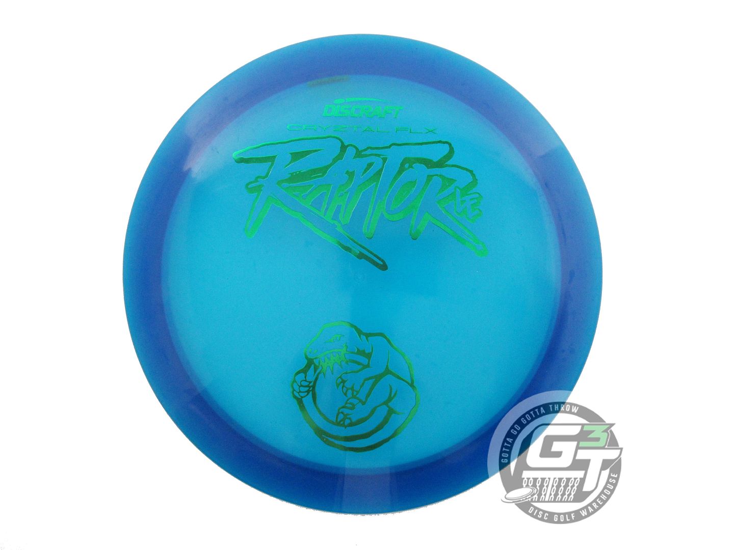 NOS Discraft [LEDGESTONE] CryZtal FLX Raptor 175g Blue Distance Driver Golf Disc