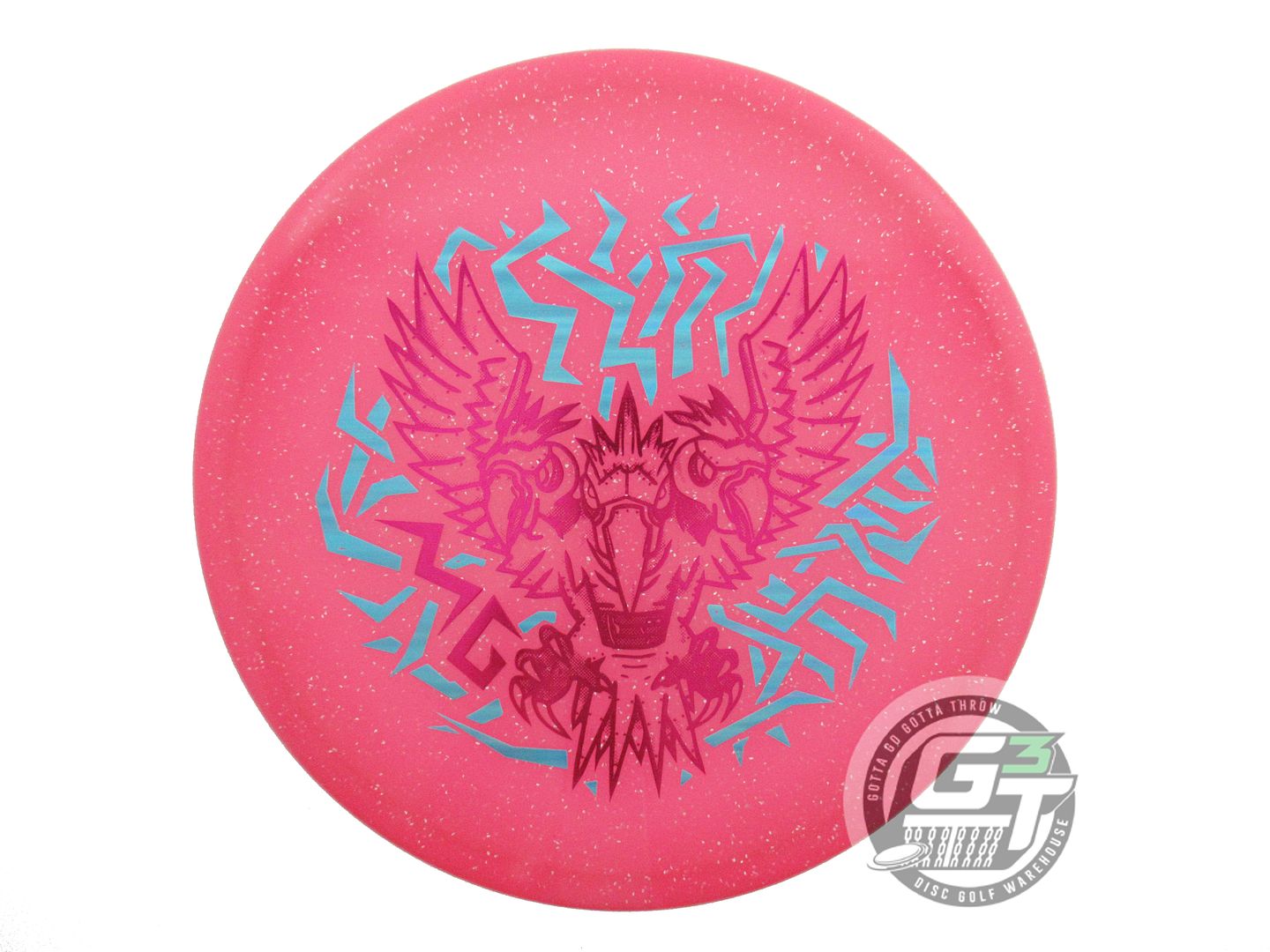 NOS Discraft Sparkle Z Zone 176g Pink Magenta & Teal Foil Putter Golf Disc