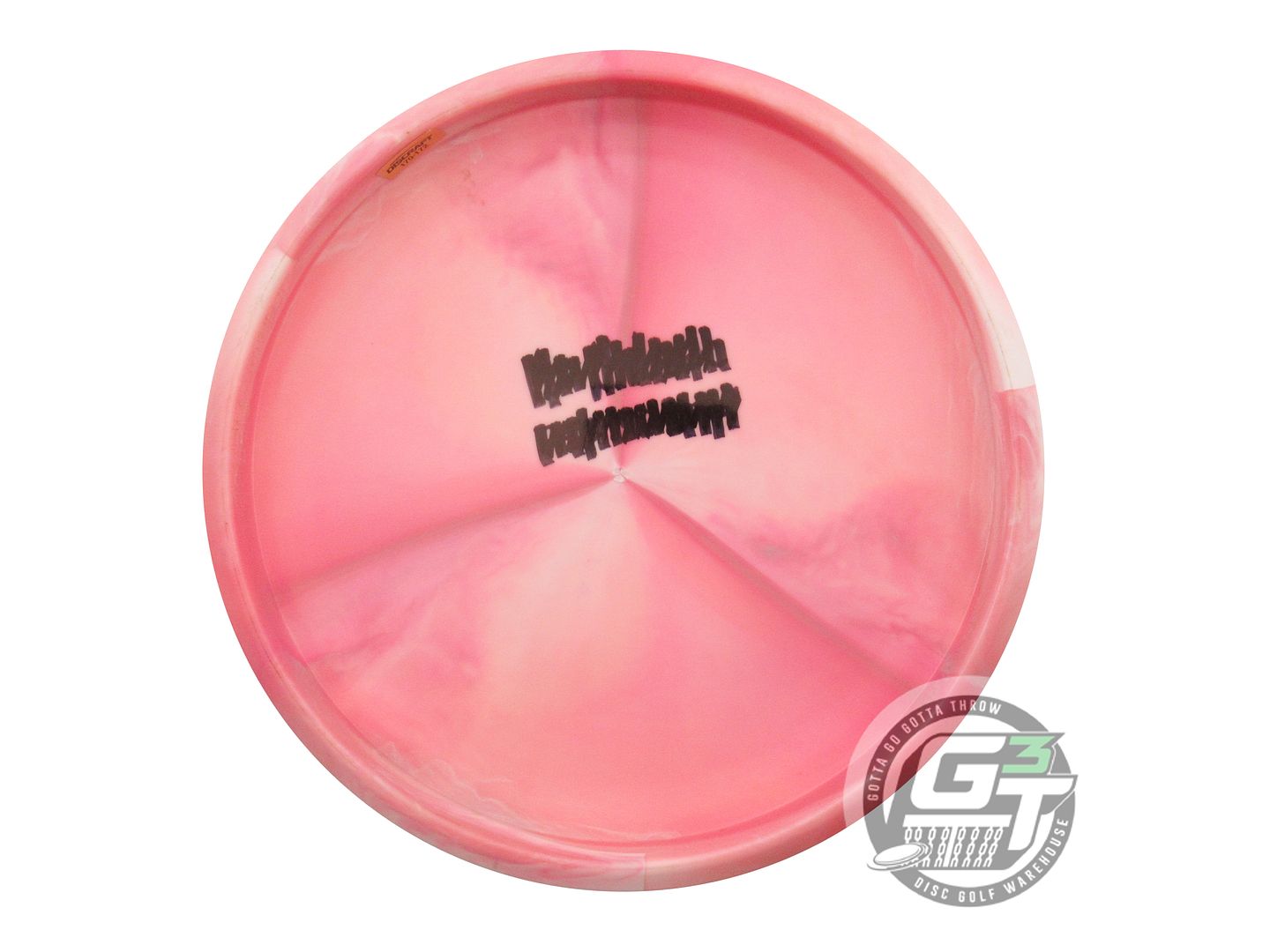 USED Discraft [PIERCE] Swirl ESP Fierce 172g Lt. Pink-Magenta Putter Golf Disc
