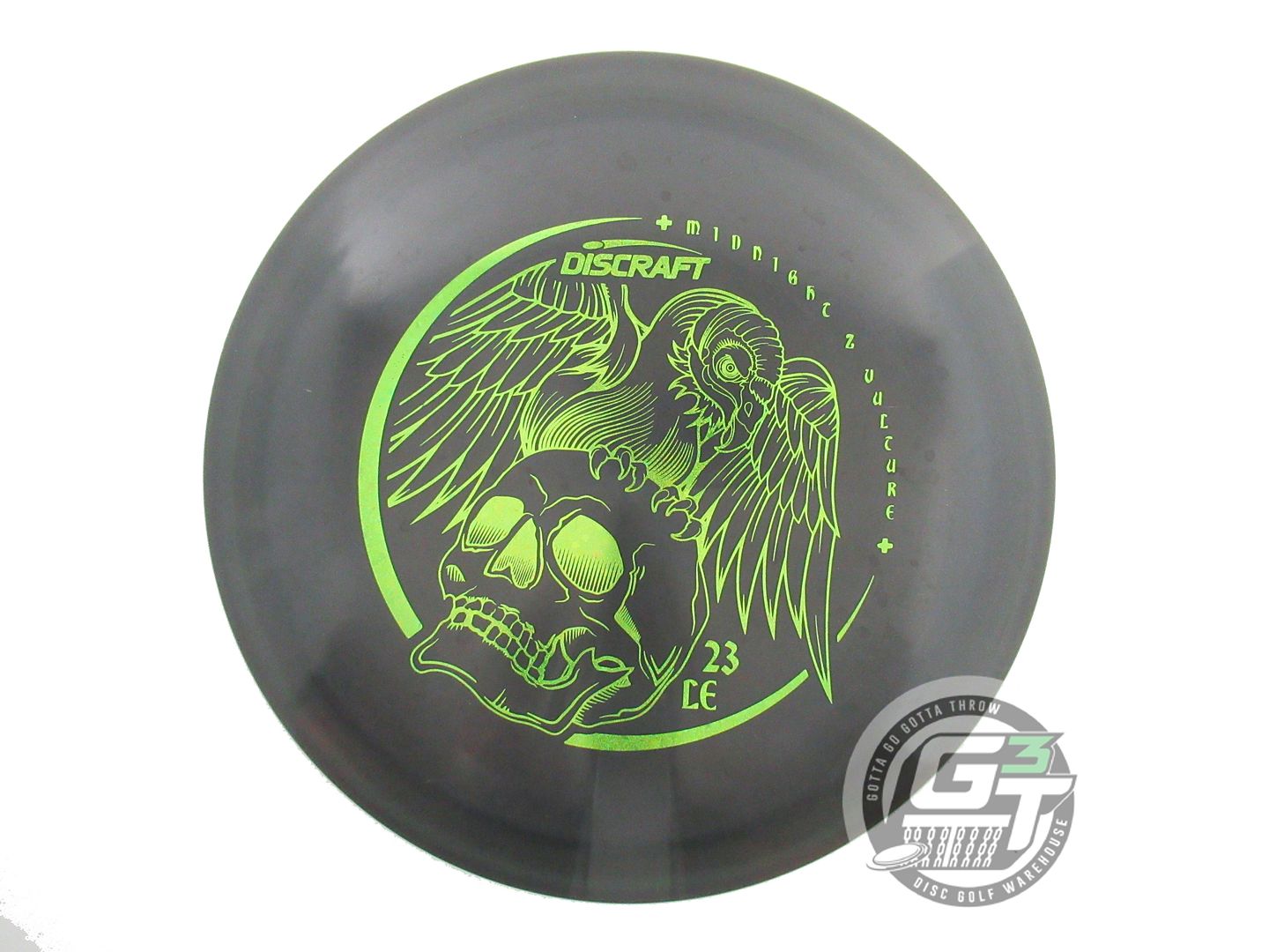 USED Discraft [LEDGESTONE] Midnight Z Vulture 176g Lime Star Foil Driver Disc