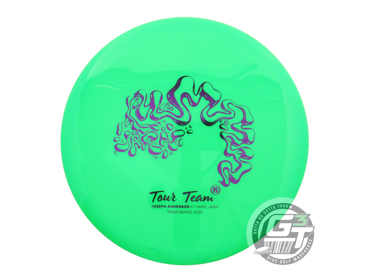 Kastaplast Limited Edition 2025 Team Series Joseph Anderson K1 Hard Jarn Midrange Golf Disc (Individually Listed)