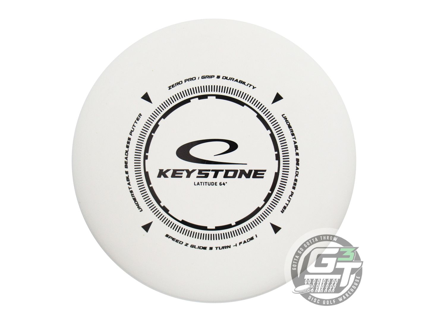 Latitude 64 Zero Pro Keystone Putter Golf Disc (Individually Listed)