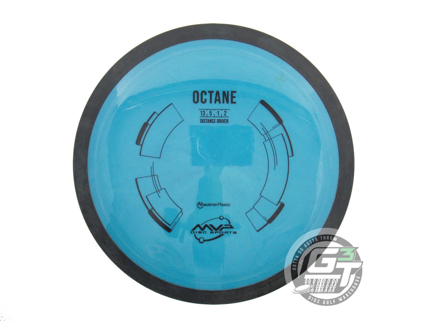 USED MVP Disc Sports Neutron Octane 174g Teal Distance Driver Disc