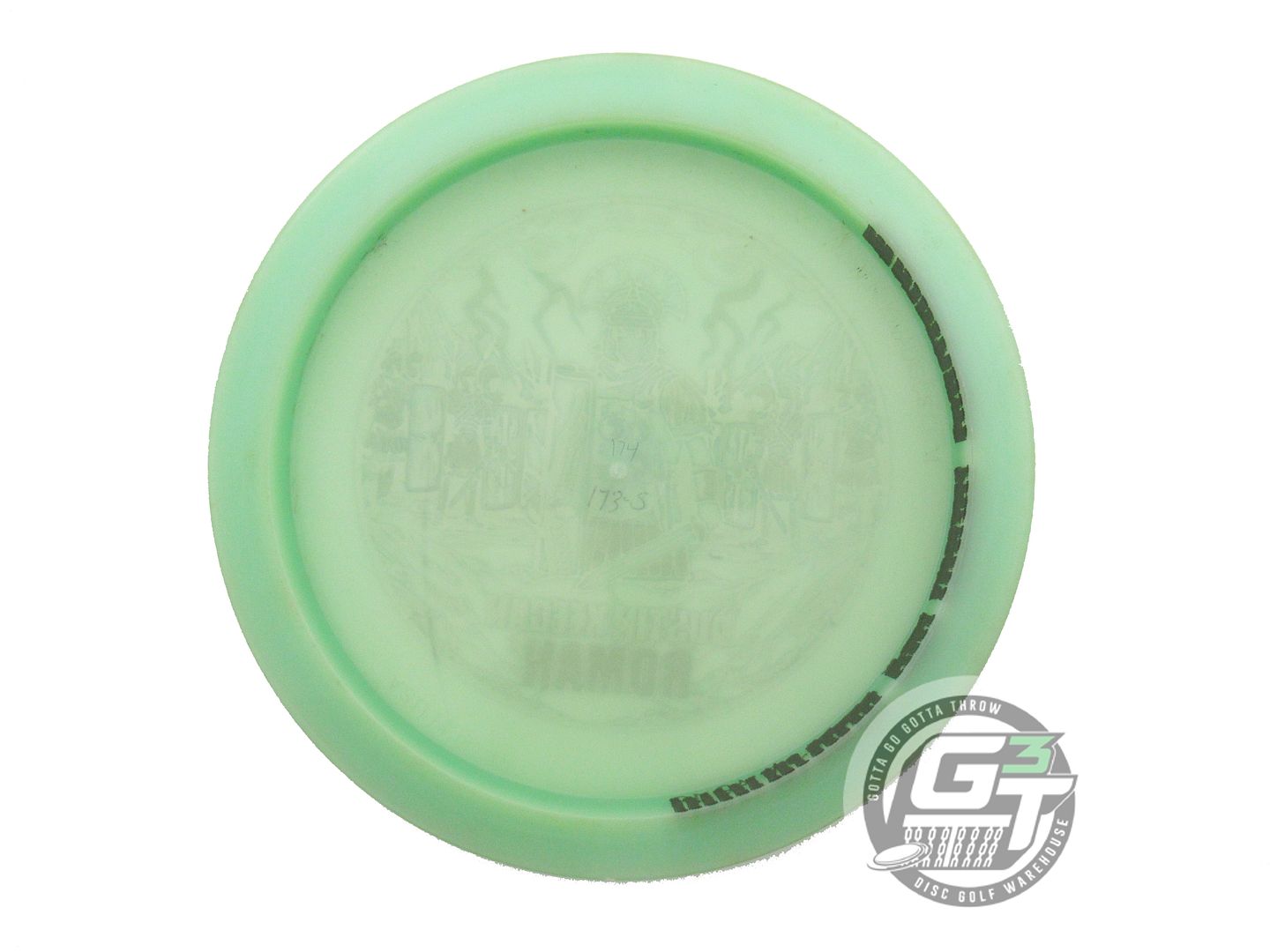 USED Infinite [KEEGAN] Glow C-Blend Roman 174g Lt. Green Driver Golf Disc