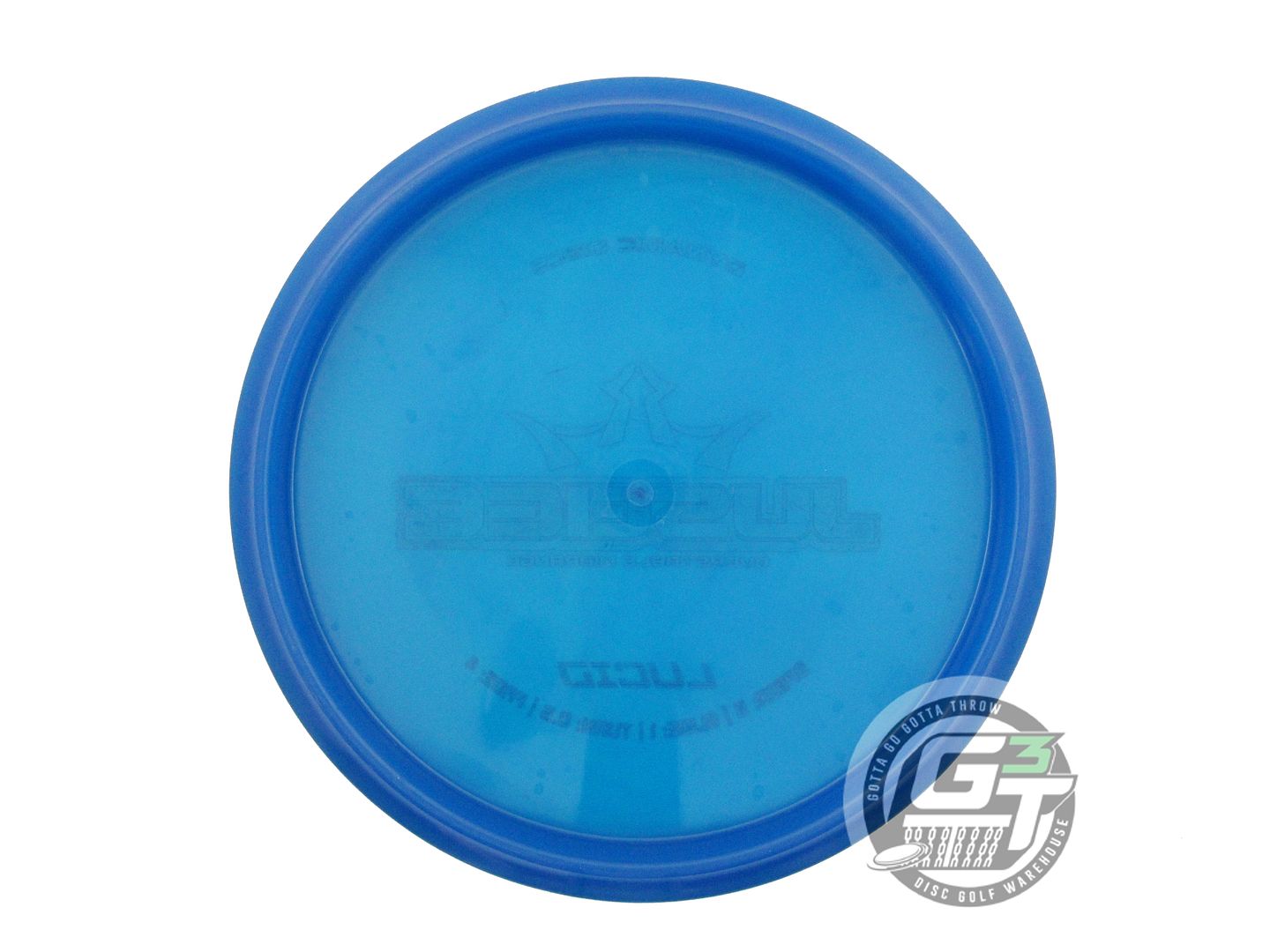 USED Dynamic Discs Lucid Justice 174g Blue Red Foil Midrange Golf Disc