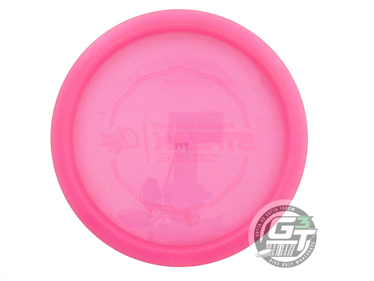 USED Climo Victory Line Streak 177g Pink White Stamp Fairway Driver Golf Disc