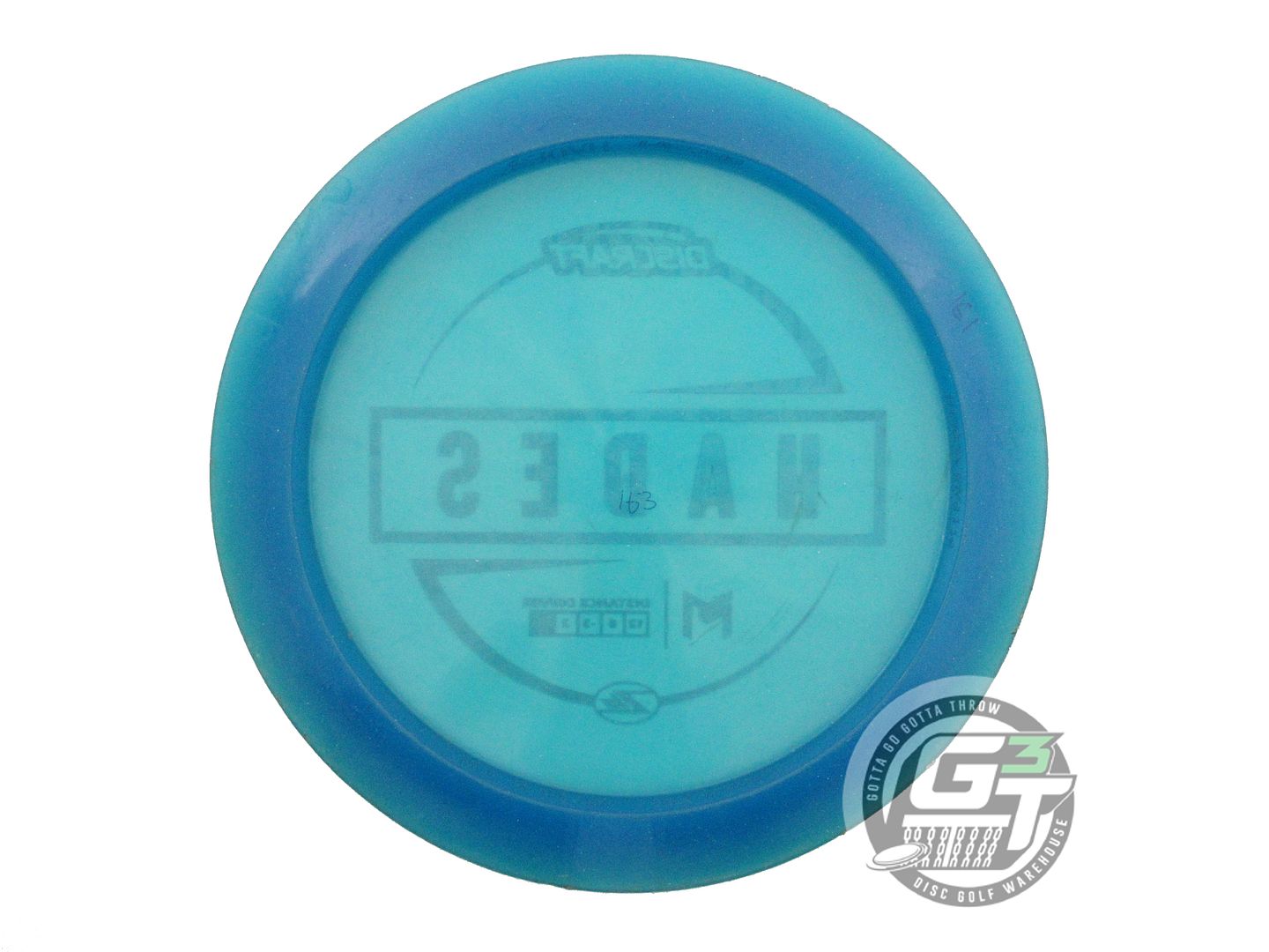 USED Discraft [McBETH] Z Lite Hades 163g Blue PM Holo Foil Driver Golf Disc