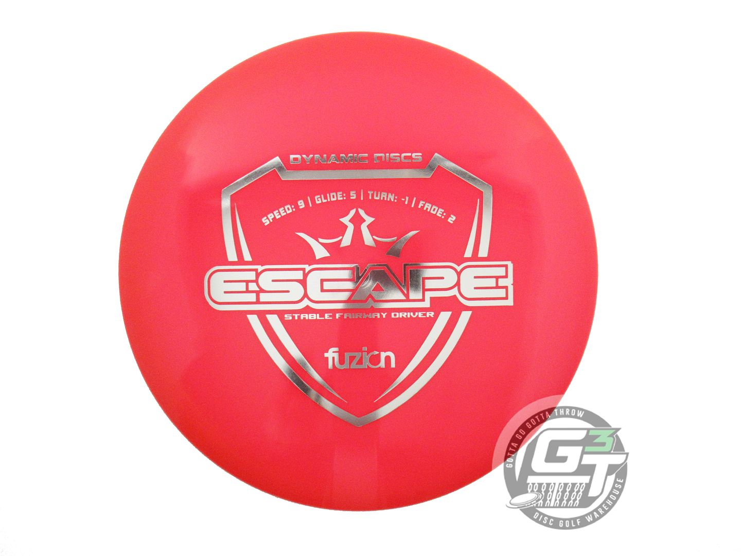Dynamic Discs Fuzion Escape Fairway Driver Golf Disc (Individually Listed)