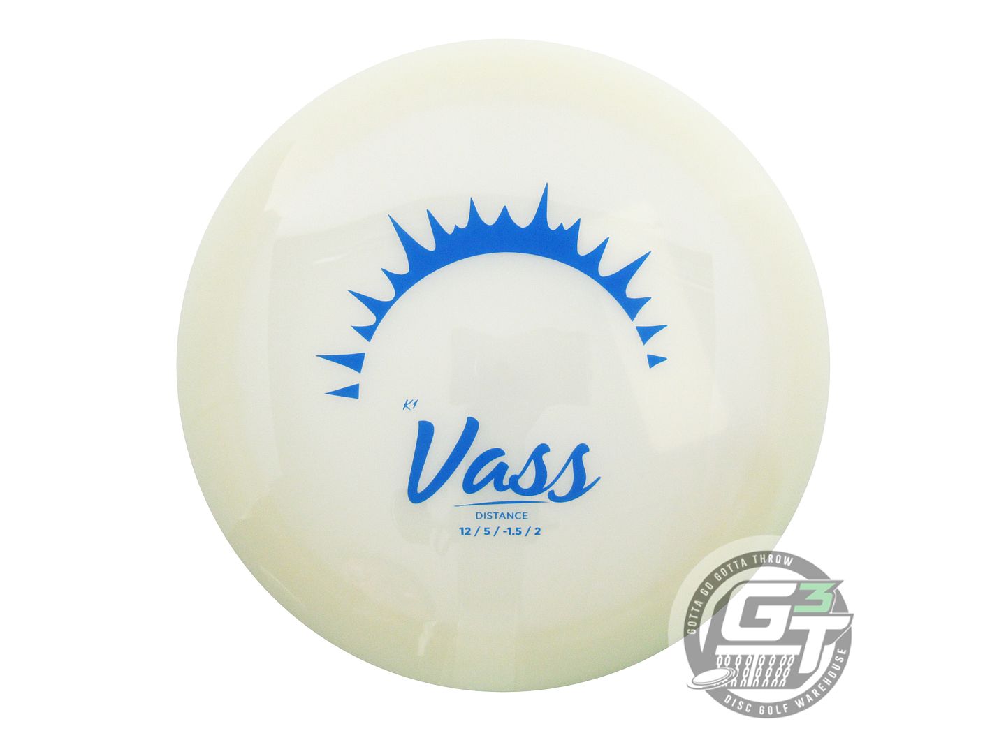 Kastaplast Glow K1 Vass Distance Driver Golf Disc (Individually Listed)