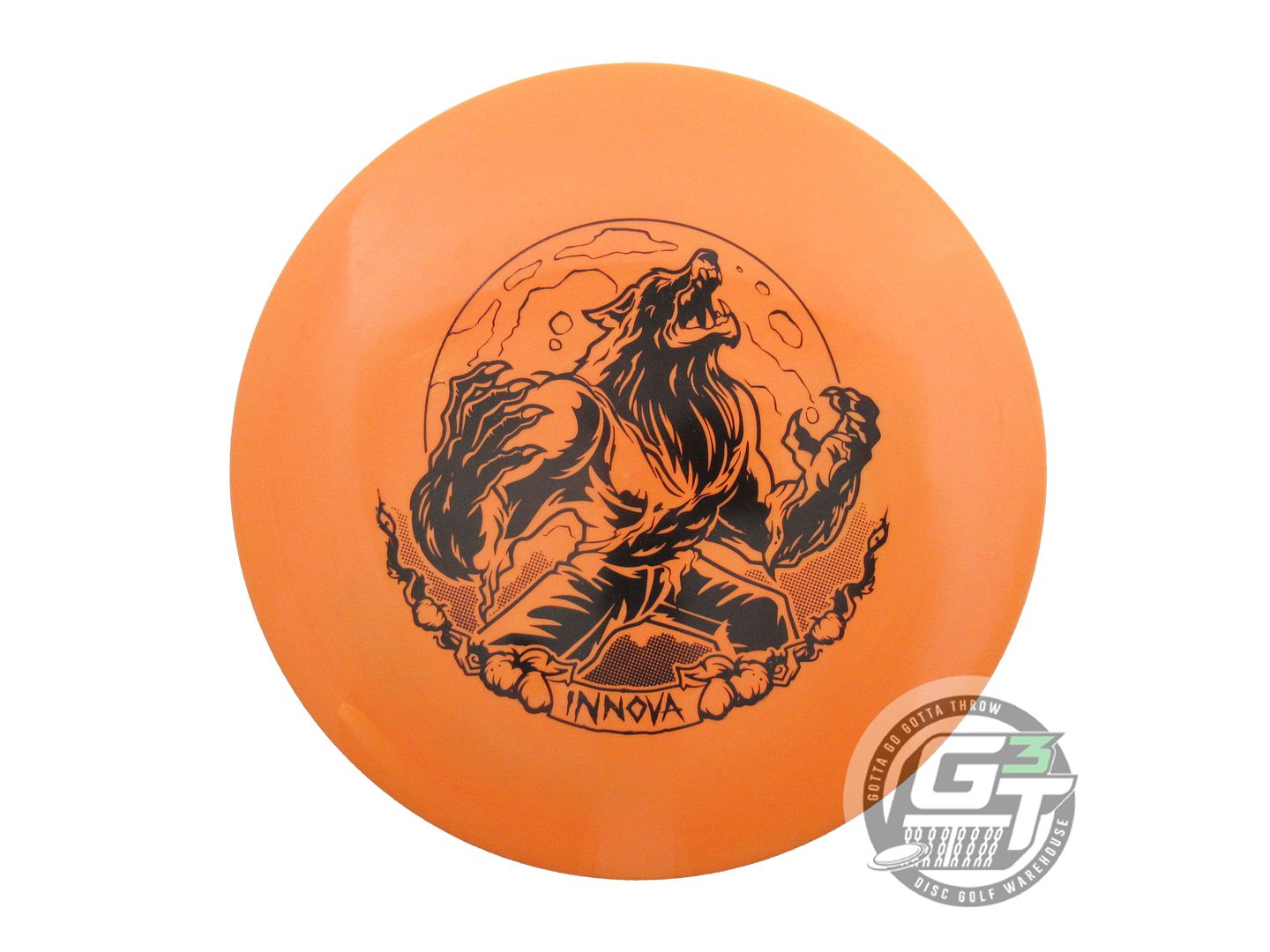 USED Innova HALLOWEEN WEREWOLF Star IT 170g Orange Fairway Driver Golf Disc