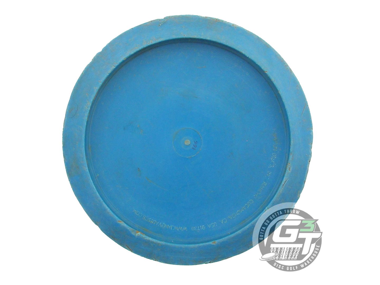 USED Innova DX Beast 166g Blue White Stamp Distance Driver Golf Disc