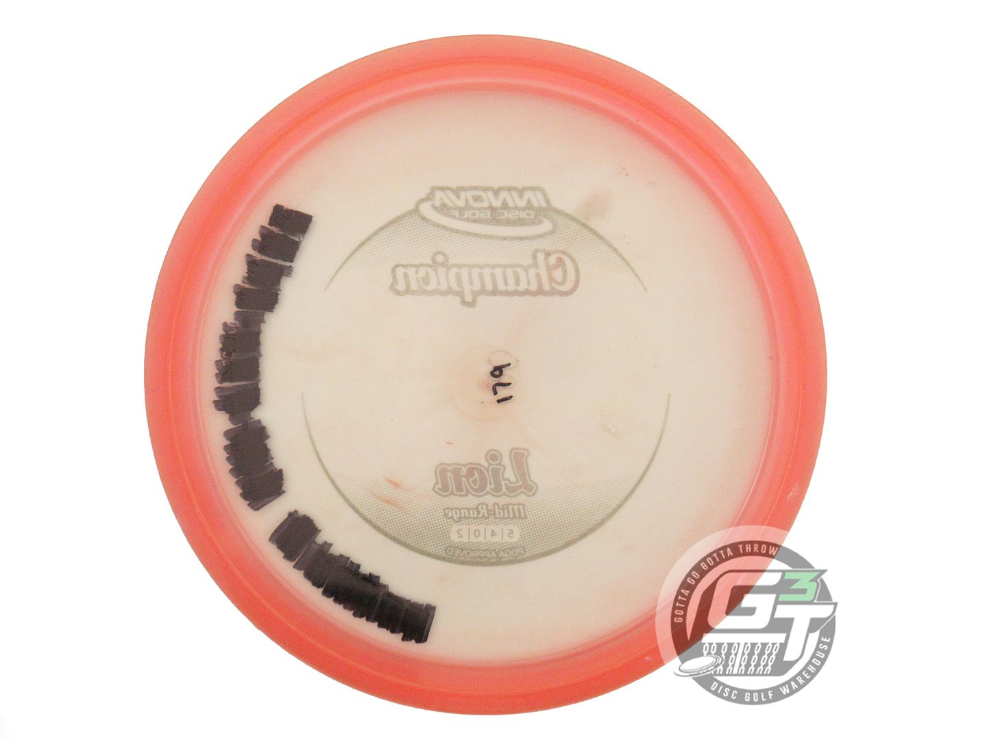USED Innova Champion Lion 179g Pink Lime Foil Midrange Golf Disc
