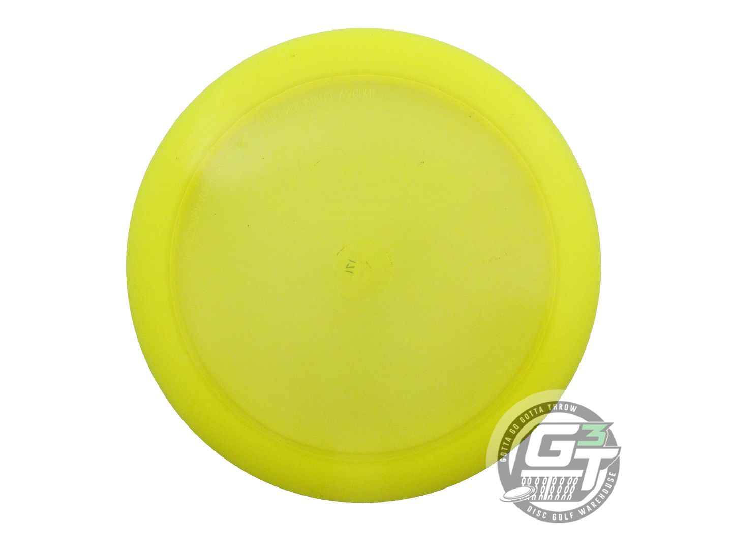 USED Innova Champion Wraith 171g Yellow Wiped Stamp Distance Driver Golf Disc