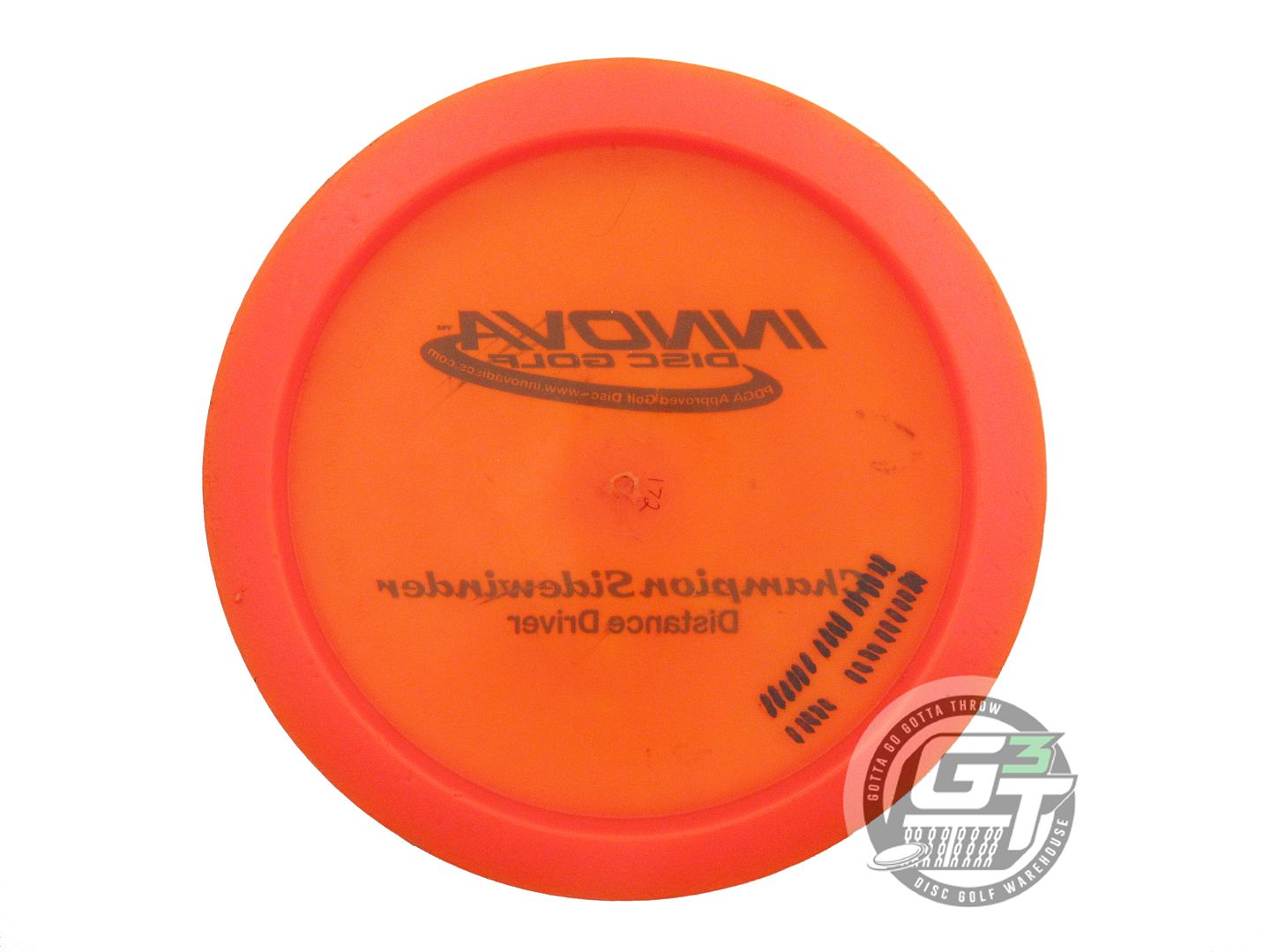 USED Innova Champion Sidewinder 172g Orange Black Stamp PFN Distance Driver Disc