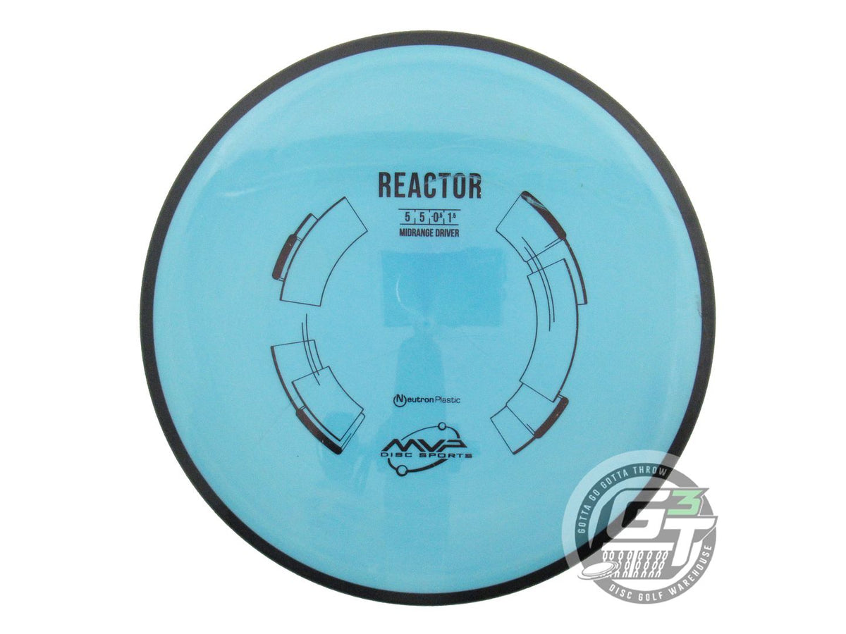 USED MVP Disc Sports Classic Neutron Reactor 177g Teal Midrange Golf D ...