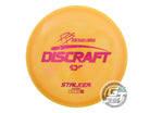USED Discraft [PIERCE] ESP Stalker 177g Orange Magenta Shatter Driver Golf Disc