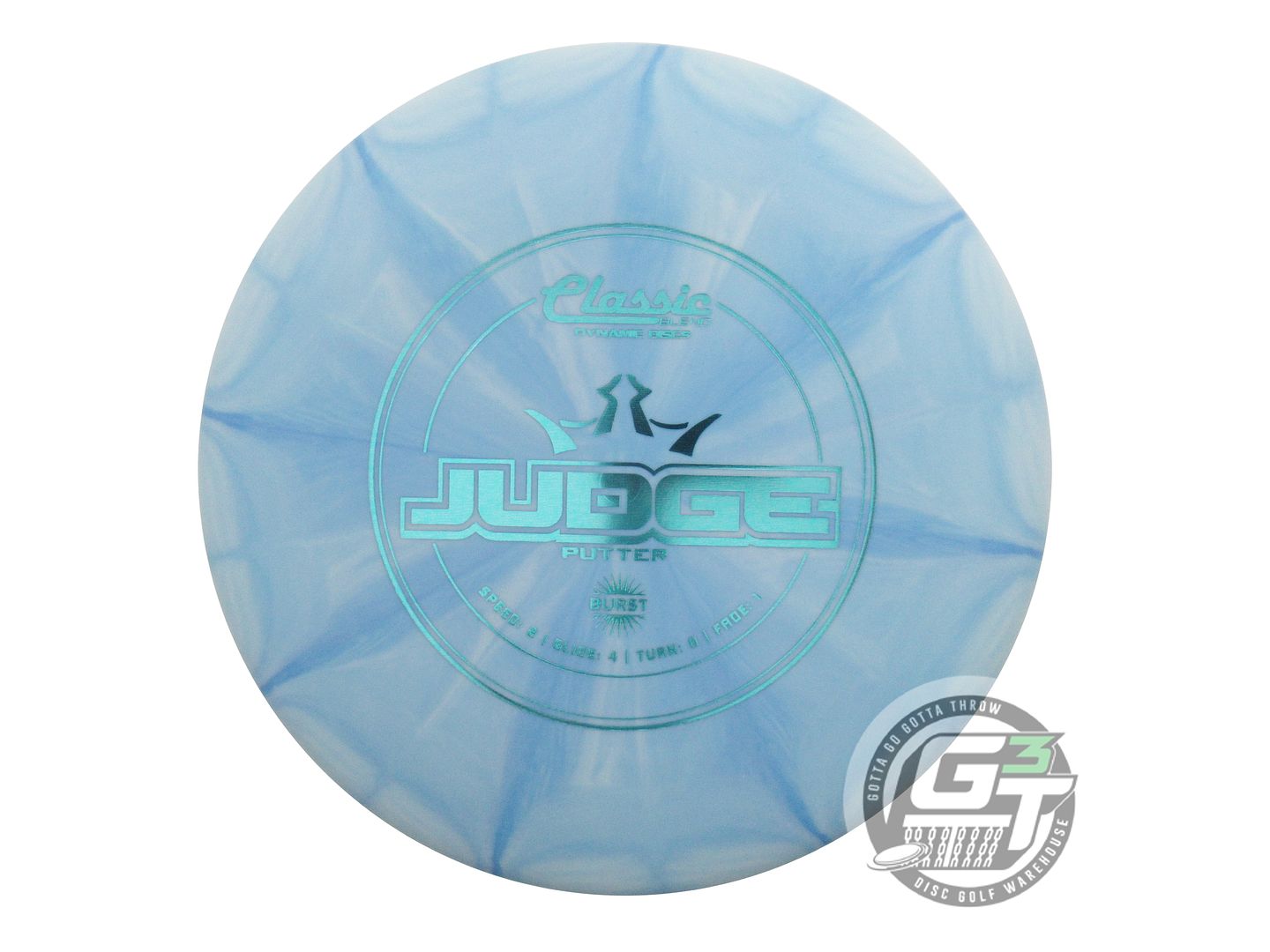 Dynamic Discs Classic Blend Burst Judge Putter Golf Disc (Individually Listed)