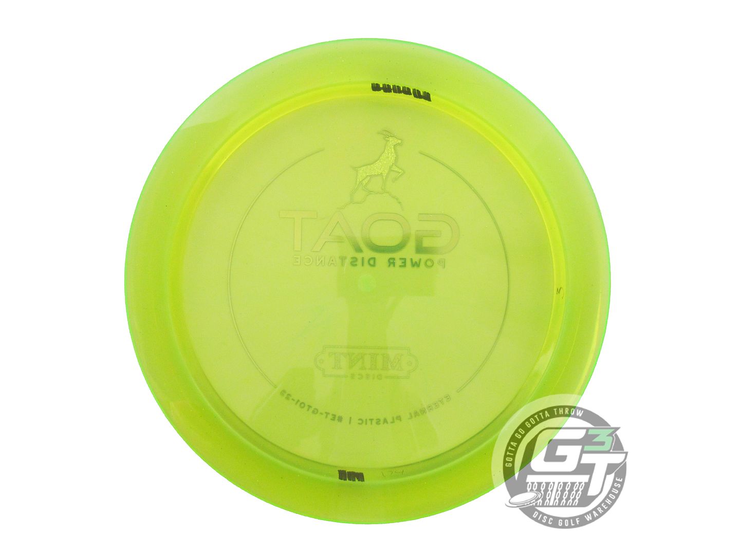 USED Mint Discs Eternal Goat 174g Yellow Distance Driver Golf Disc