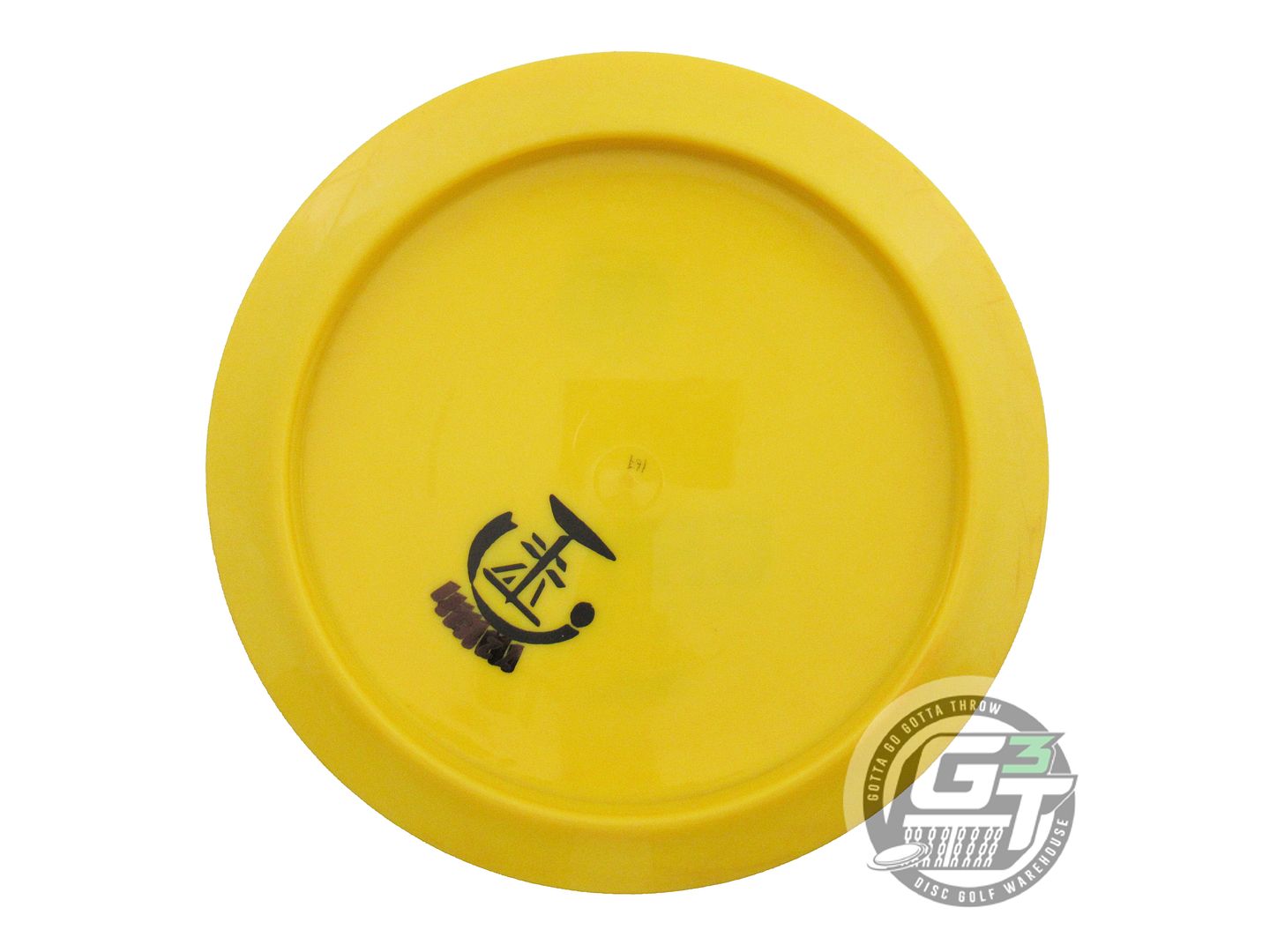USED Kastaplast K1 Grym 167g Yellow Gold Foil Distance Driver Golf Disc