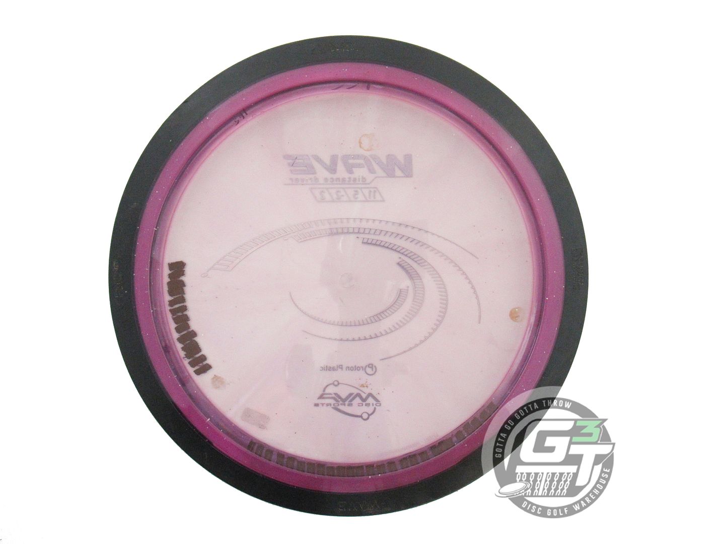 USED MVP Disc Sports Proton Wave 166g Lilac Distance Driver Golf Disc