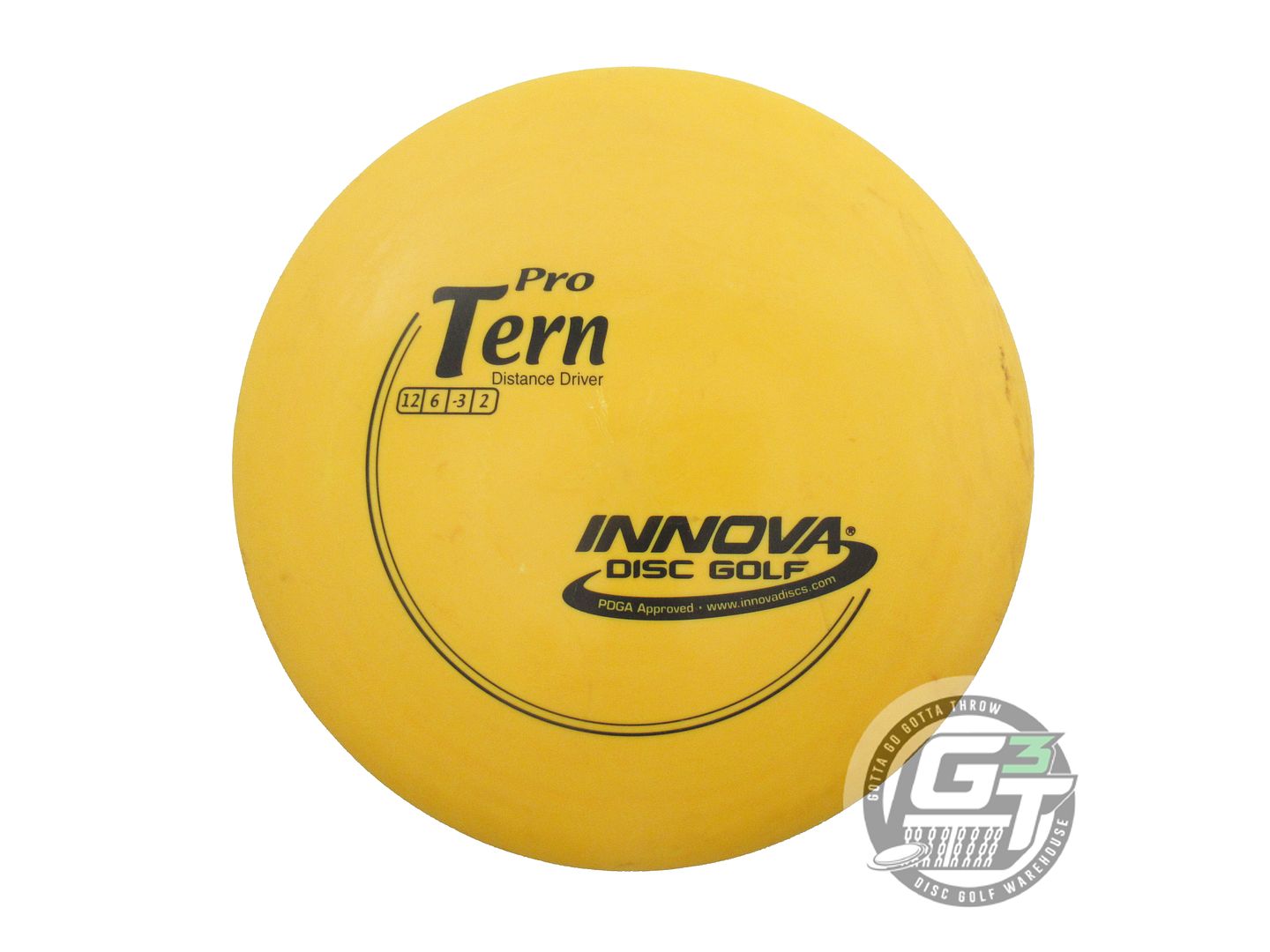 USED Innova Pro Tern 166g Marigold Black Stamp Distance Driver Golf Disc