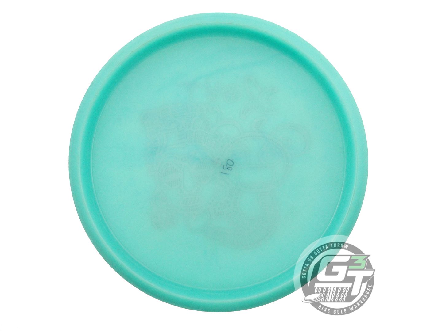 USED Infinite X-OUT Glow C-Blend Anubis 180g Seafoam Red Foil Midrange Golf Disc