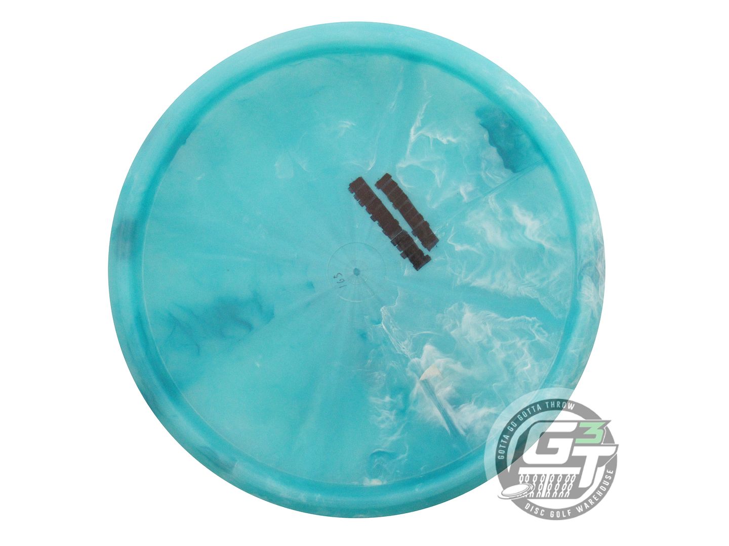 USED Lightning BLANK Standard Rubber Putter 165g Teal  Putter Golf Disc