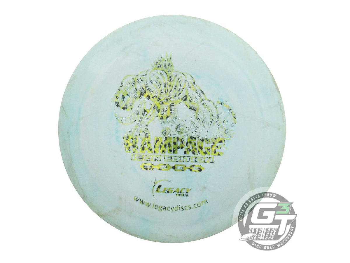 USED Legacy Discs Icon Rampage 175g Teal Cheetah Foil Distance Driver ...