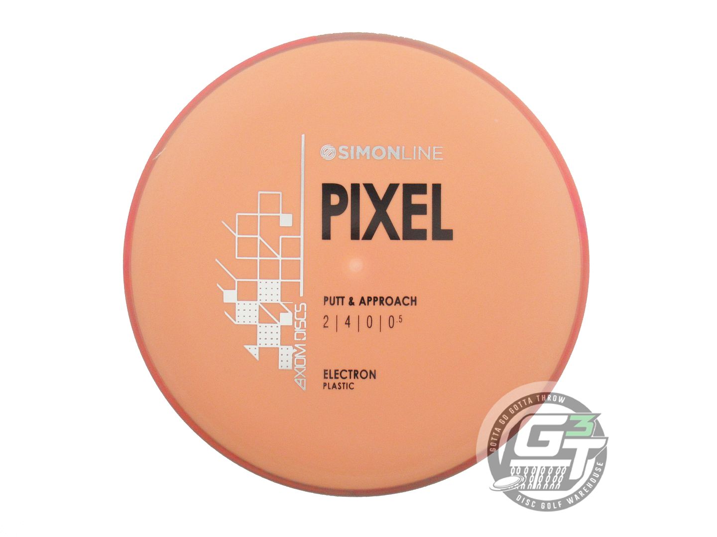 Axiom Simon Lizotte Simon Line Electron Pixel Putter Golf Disc (Individually Listed)